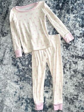 Laura Ashley heart pajama set size 3T